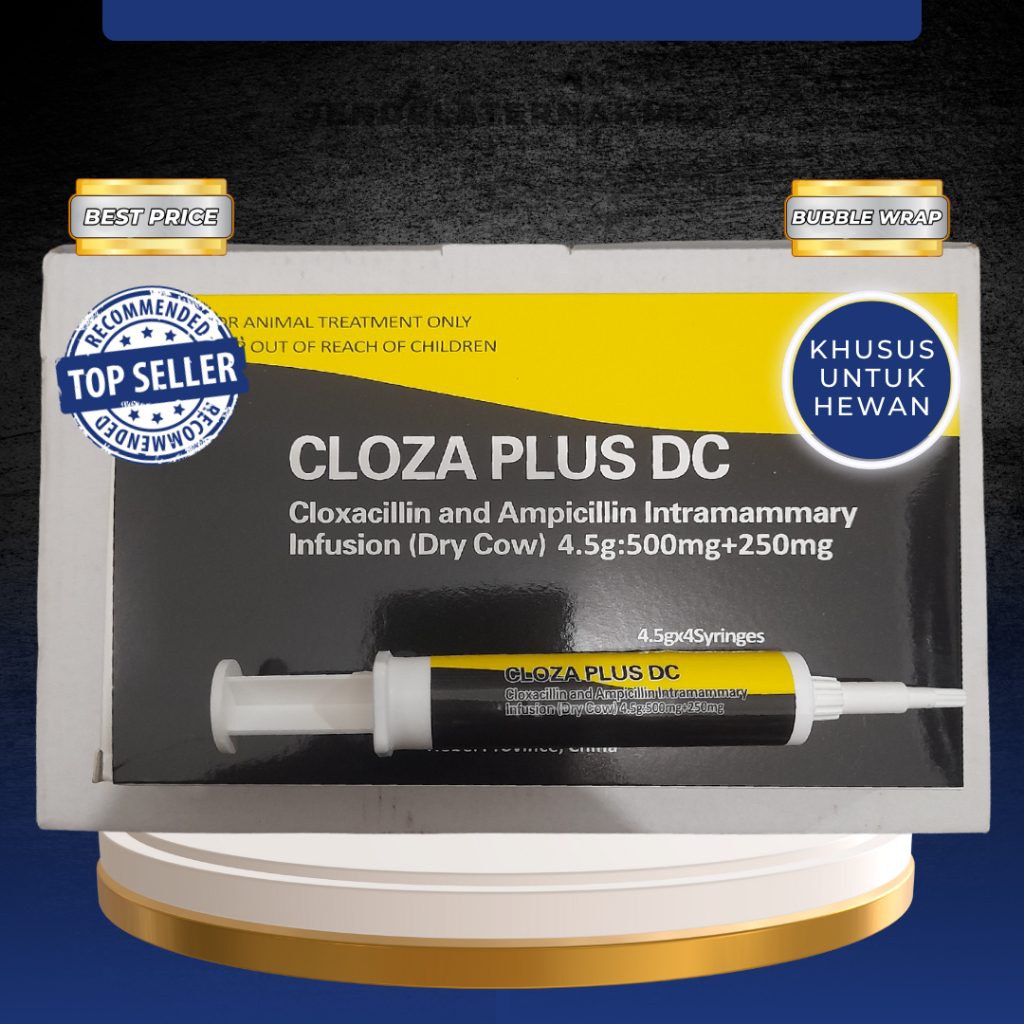 Cloza Plus DC - Obat Kering Sapi Masa Kering Cloxa Ben Dry Cow - Depolac