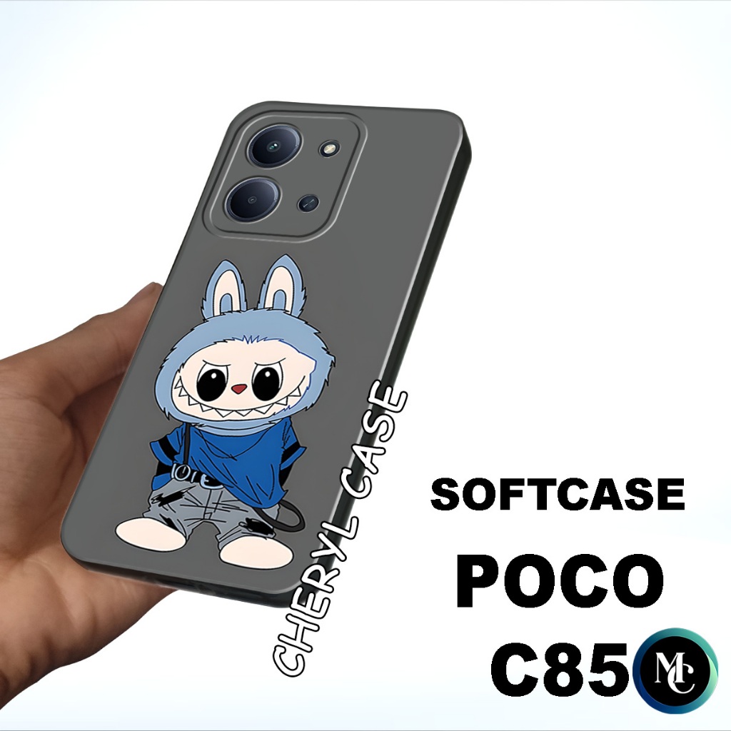 case karet untuk Hp POCO C85/CC41/softcase POCO C85/casing POCO C85/case handphone