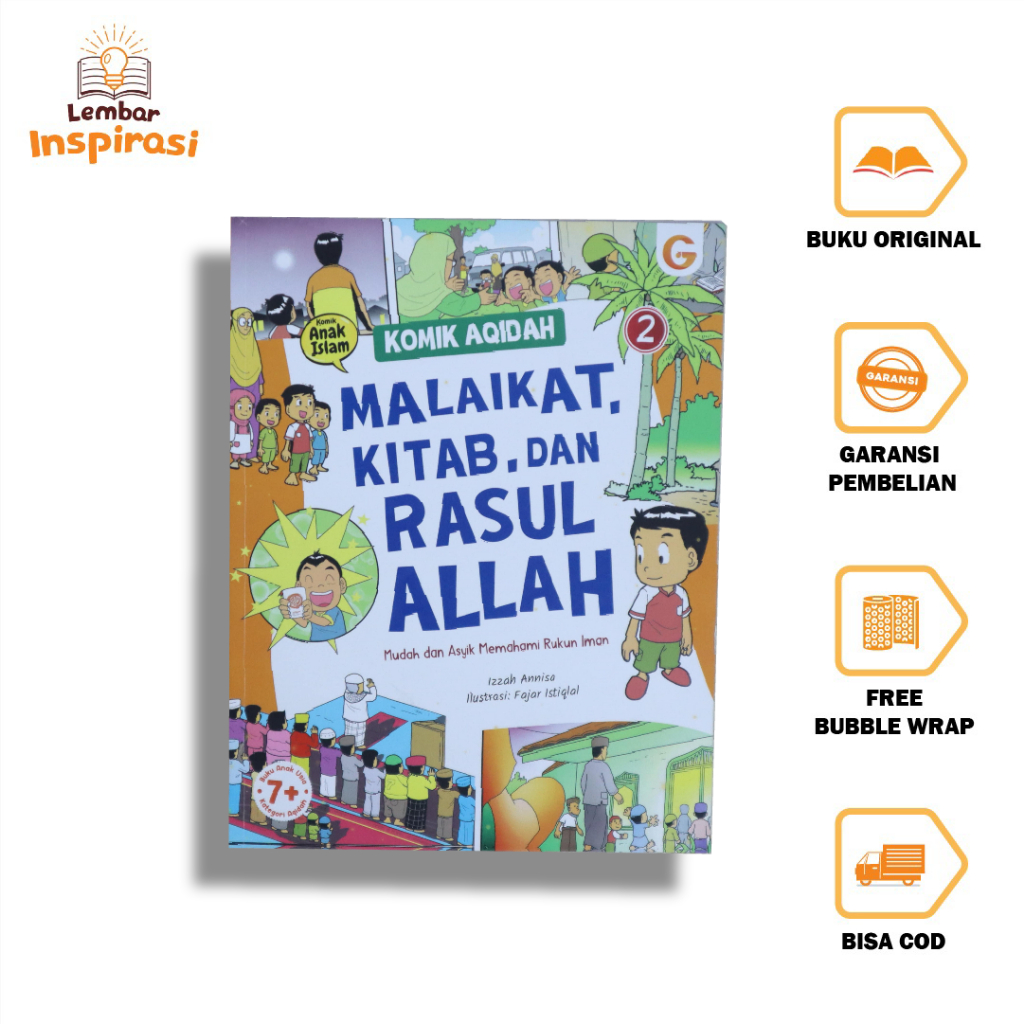 Komik Aqidah: Malaikat, Kitab, dan Rasul Allah