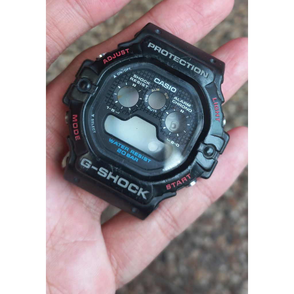 Housing dan Bezel G-Shock DW-5900 modul 3465 Second/Bekas/Preloved