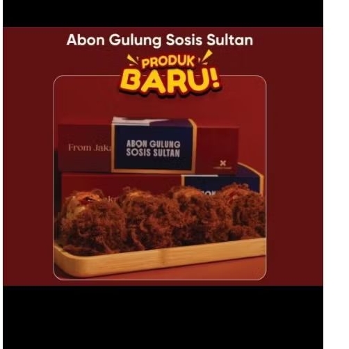 Roti Abon Gulung Sosis Sultan The Jakarta Floss Jastip