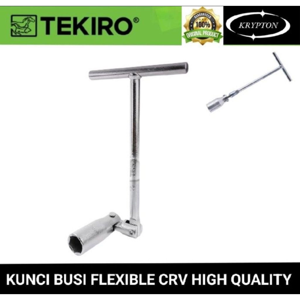 Kunci Busi Flexibel Tekiro 21mm / kunci busi fleksibel Tekiro 21 mm / Kunci Busi Flesibel Tekiro 21 