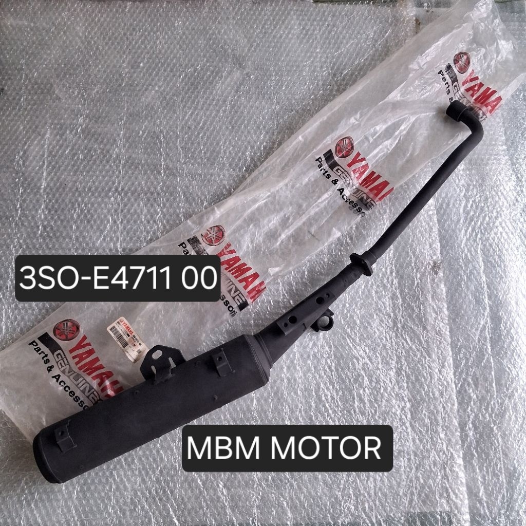 KNALPOT KENALPOT YAMAHA VEGA R NEW JUPITER Z ORI NOS YGP 3S0-E4711-00 MUFFLER EXHAUST ORIGINAL ASLI 