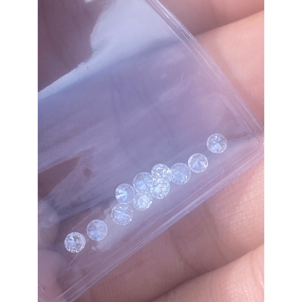 natural berlian banjar gugur 10 kualitas putih pilihan jernih