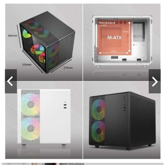 rakitan PC intel 12400F+RX6600XT + Monitor 24 inch Armaggeddon 100hz pesanan