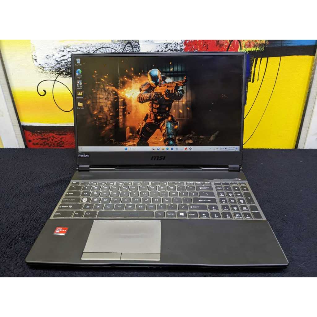 Laptop Gaming MSI Alpha 15 Ryzen 5 3550H 16/256 RX 5500M