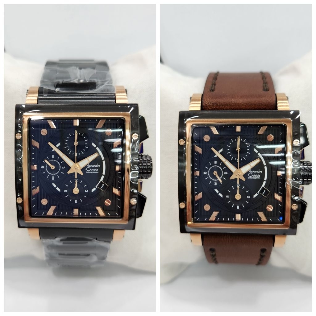 Alexandre Christie AC6182 AC 6182 Jam Tangan Pria Original Garansi Resmi