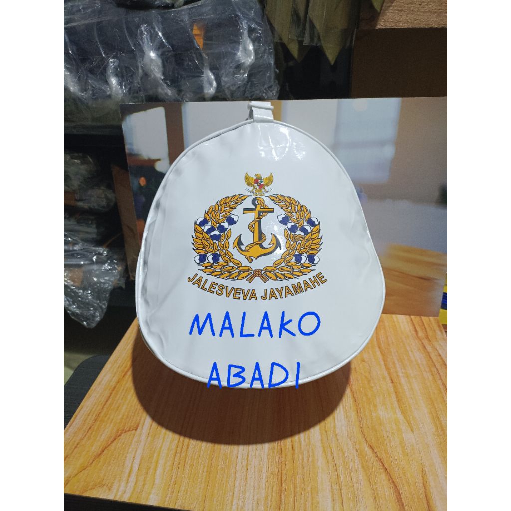 Tas topi pet TNI AL Cowok