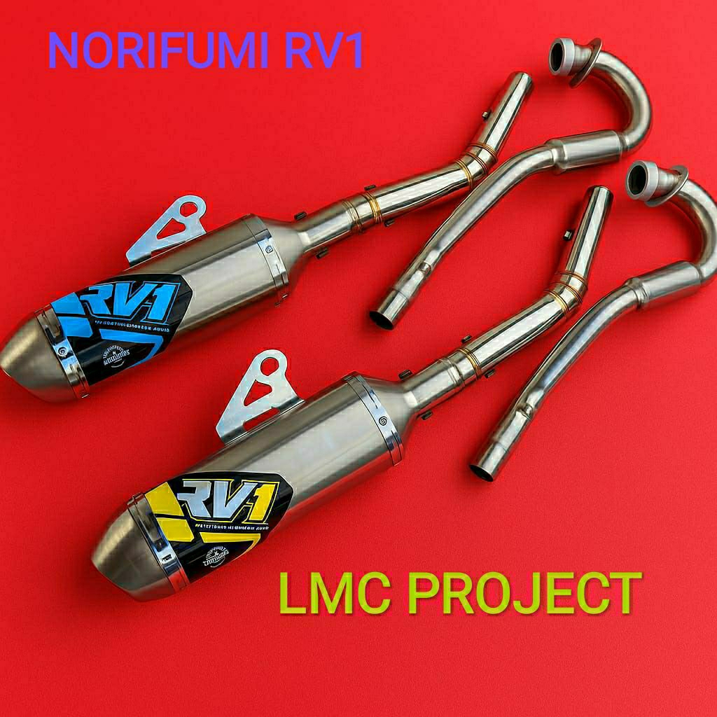 KNALPOT NORIFUMI RV-1 RV1 N4 KLX CRF 150 Dtracker 150 WR 155 R KLX S G BF