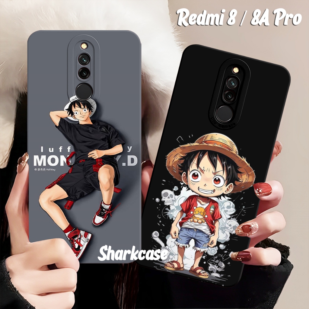 Softcase XIAOMI REDMI 8 / REDMI 8A PRO  Motif One Piece Luffy Terbaru Kekinian - Cesing Redmi - Case