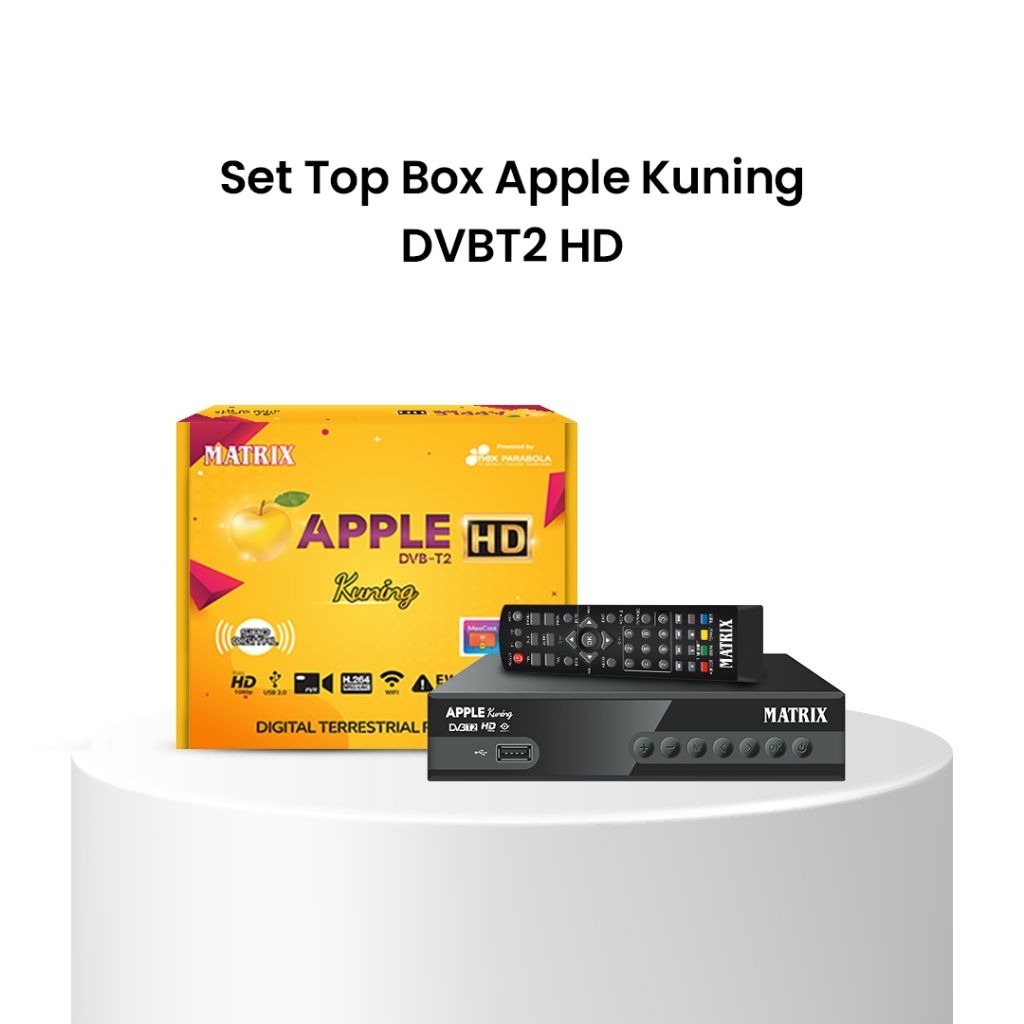 SET TOP BOX (STB) MATRIX APPLE KUNING