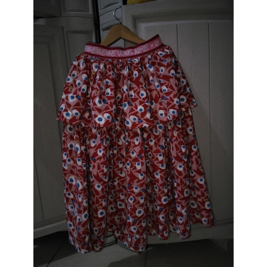 Preloved Bebebebe Long Skirt size 6-8y