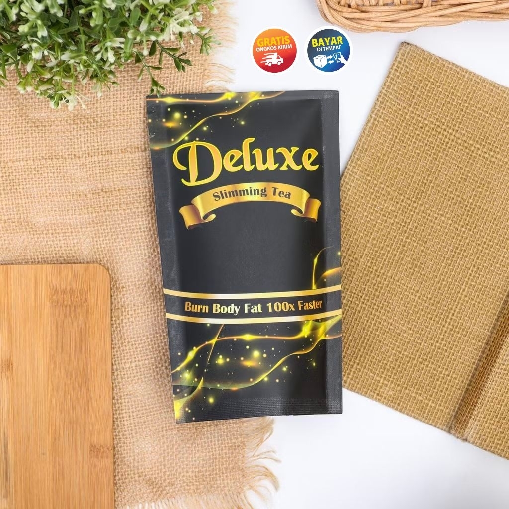 Deluxe Slimming Tea | Teh Herbal Diet Alami Pelangsing Tubuh & Detox