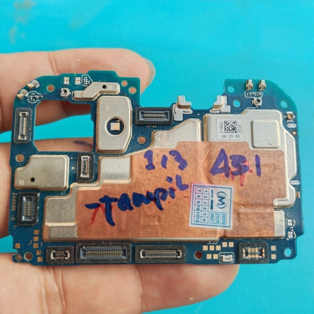 Mesin Realme C31 Minus Tampilan Ampere Normal