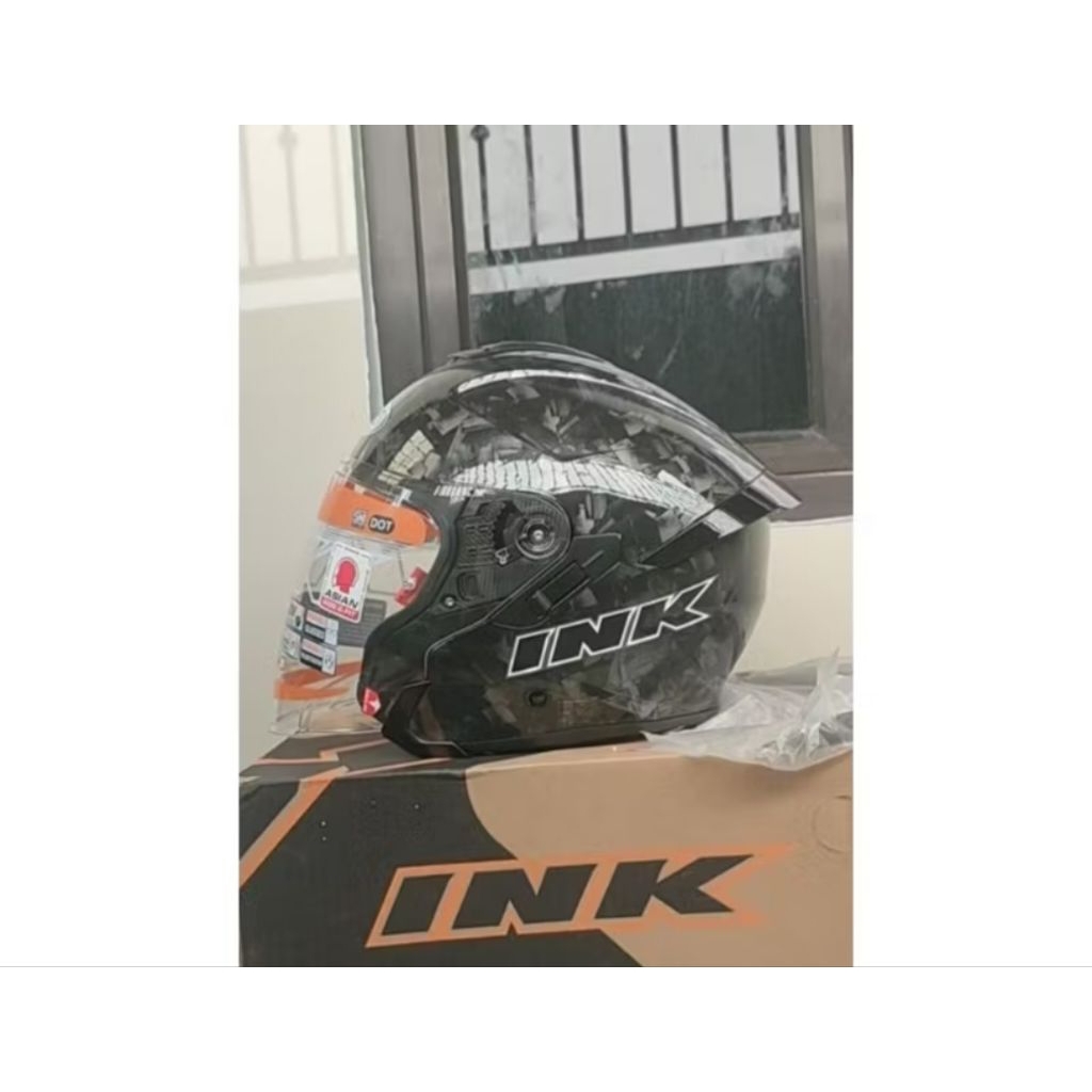 HELM ink terra 2 custom carbon forged glossy