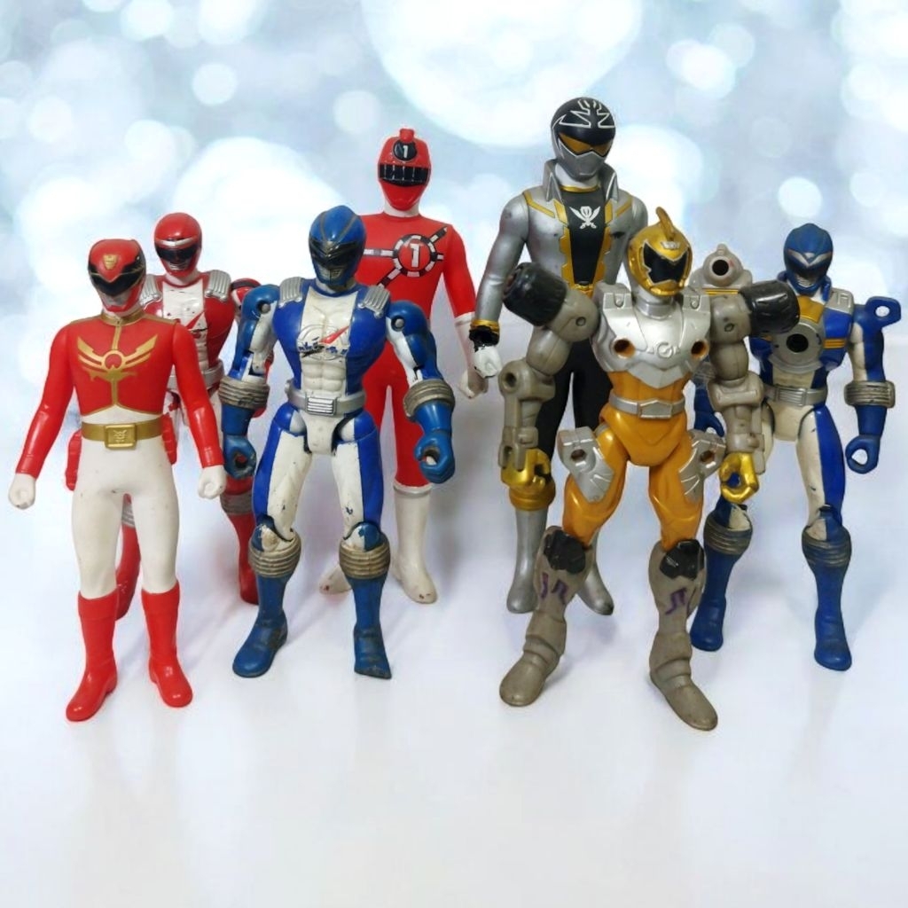 Figure Power Rangers Original Bandai - Mainan Second Action Figure Power Rangers Original Bandai Har