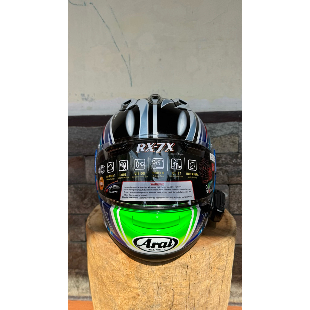 ARAI RX7X nakano green 04
