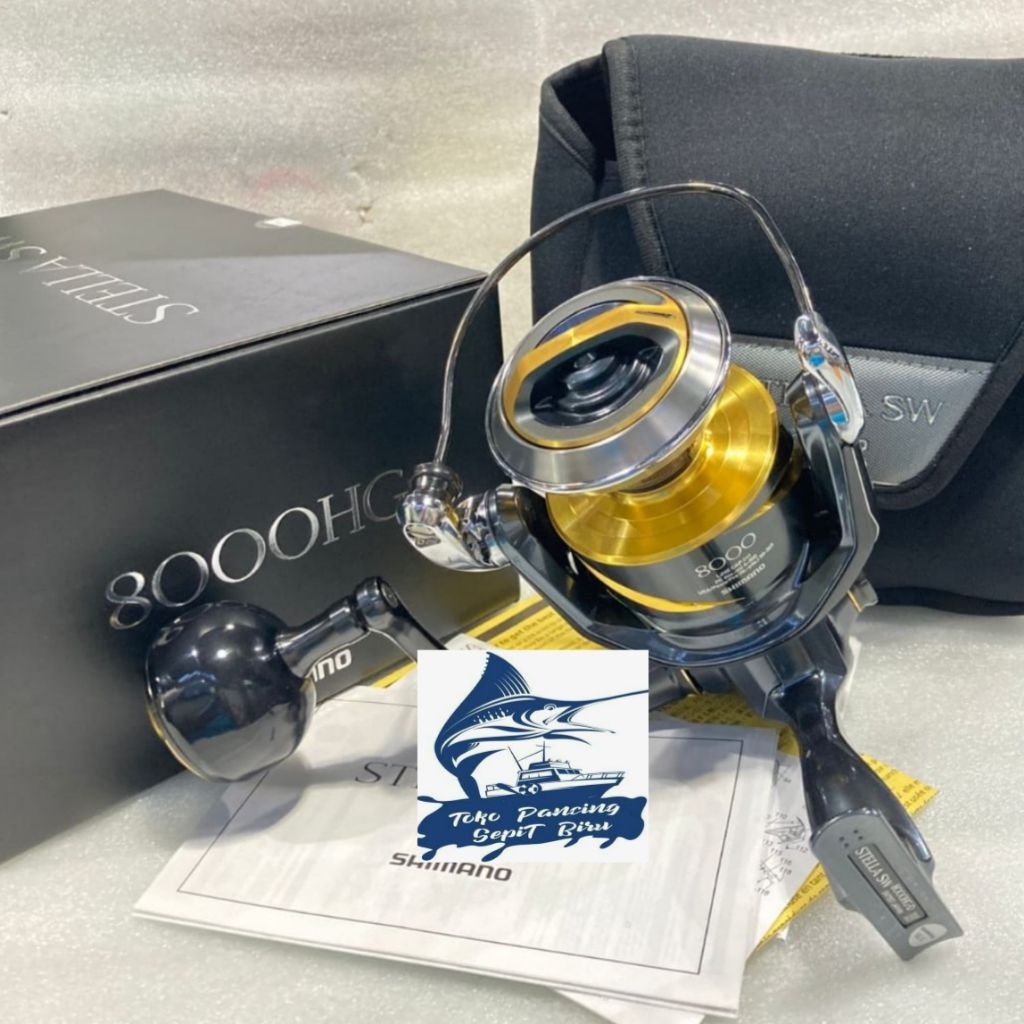 REEL PANCING SHIMANO STELLA SW 8000HG NEW 2025 | REEL SPINNING | REEL LAUT | REEL SALTWATER| REEL MU