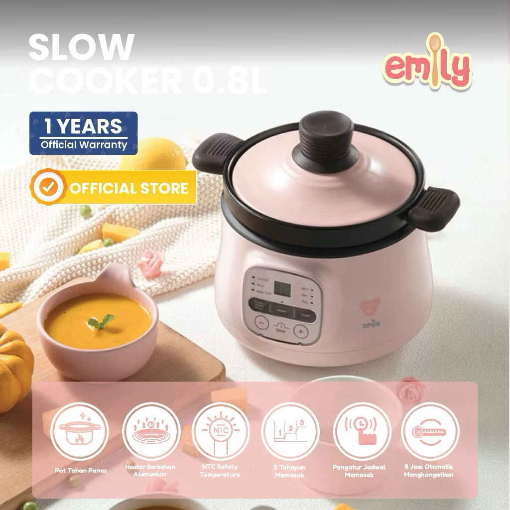 PRELOVED SLOW COOKER EMILY | SLOW COOKER MPASI | SLOW COOKER BAYI | PANCI CLAYPOT BABY MPASI | FOOD 