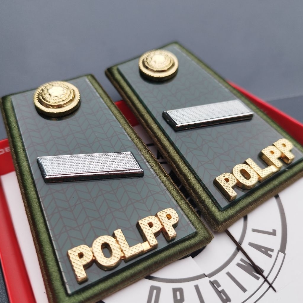 Atribut Pangkat Satpol Pp 2A 2B 2C 2D / 3A 3B 3C / 2D 3D / 4A 4B Satpol Pp Premium