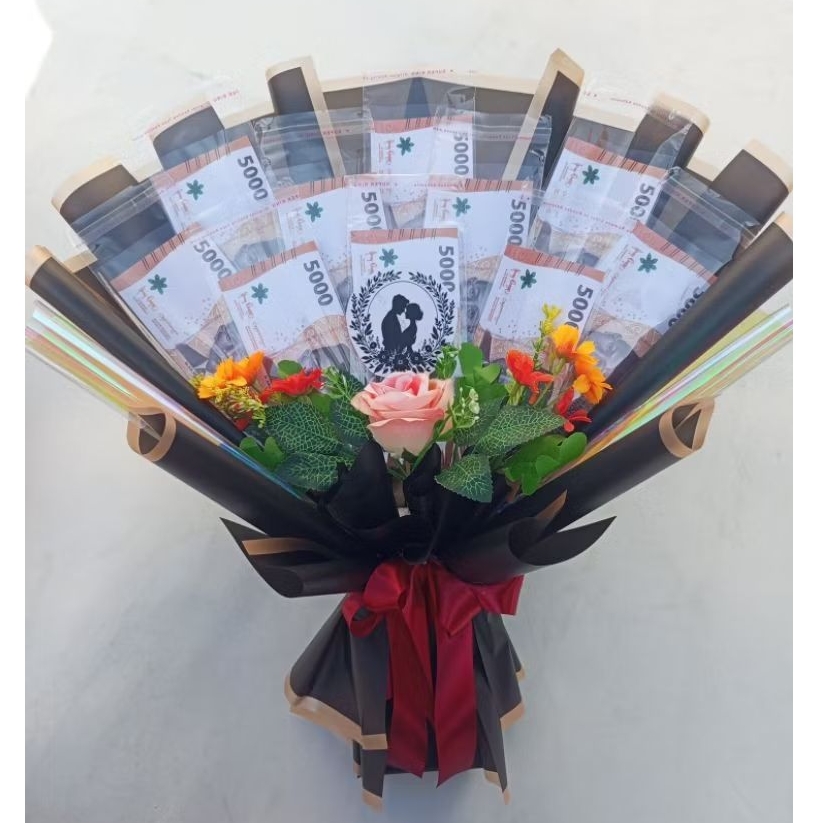 (JUMBO) Buket Kosongan Ekstrak Large | Kerangka Buket Uang Isi 10 15 20 Lembar