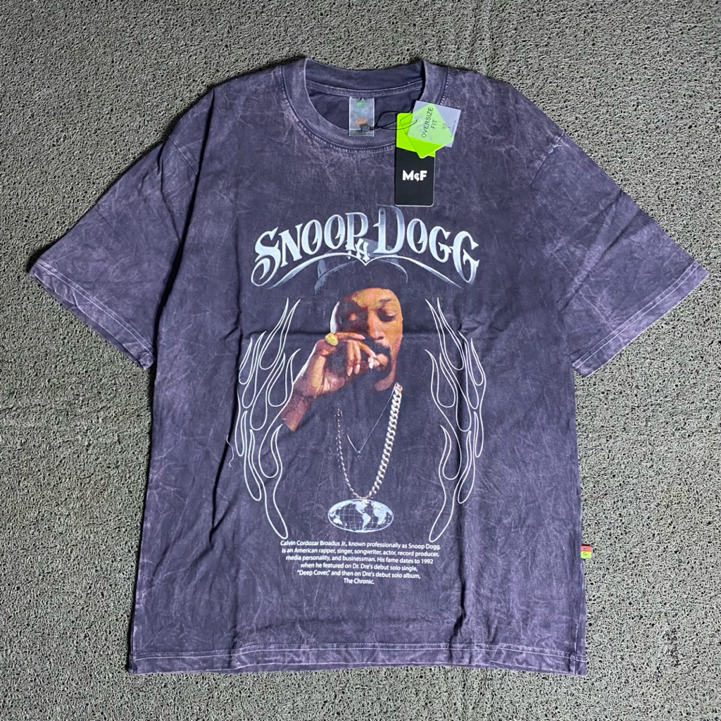TSHIRT KAOS OVERSIZE Snoop Dogg