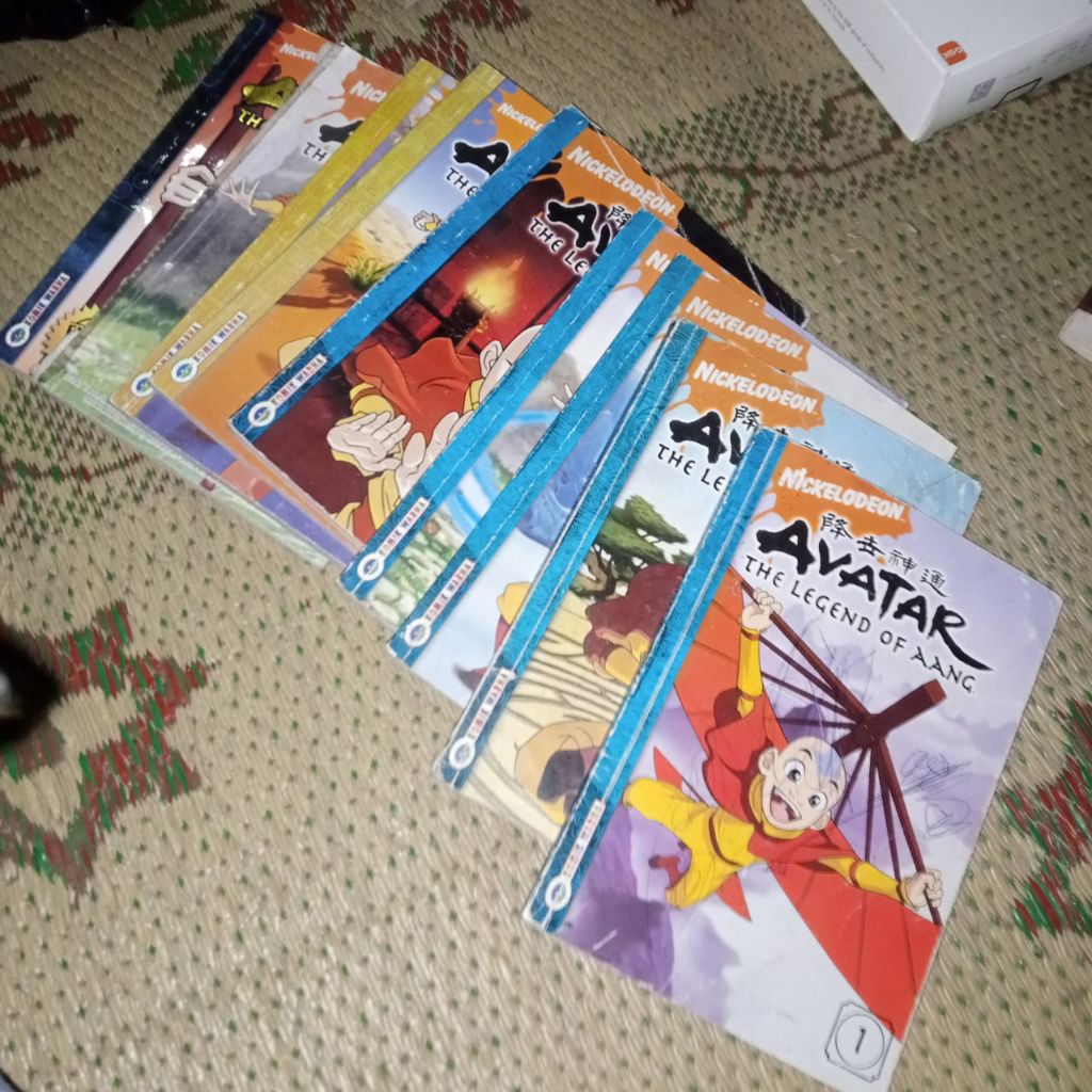 AVATAR, Legend of Aang/komik Nickelodeon, komik Warna