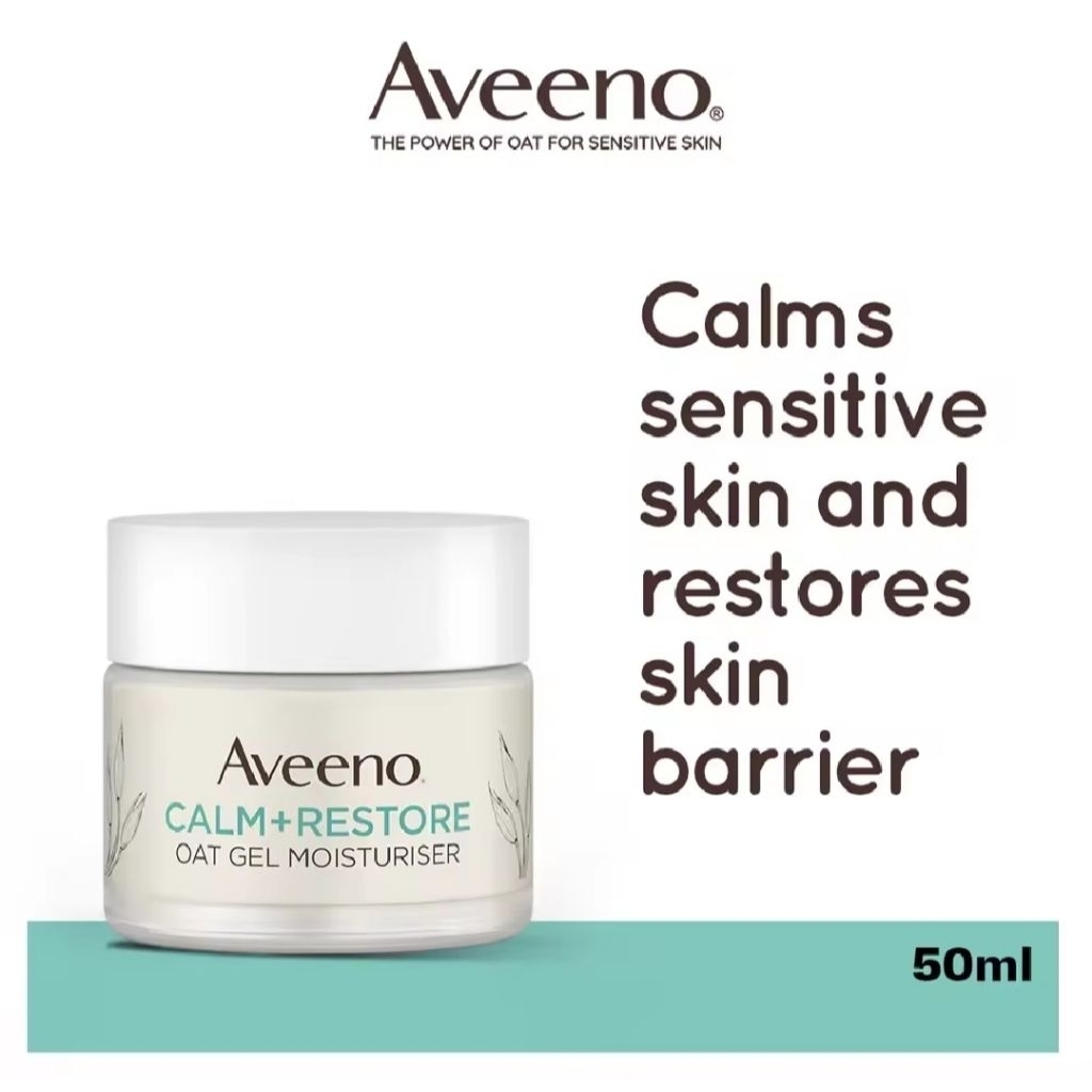 Aveeno Calm Restore Oat Gel Facial Moisturizer 50 ML