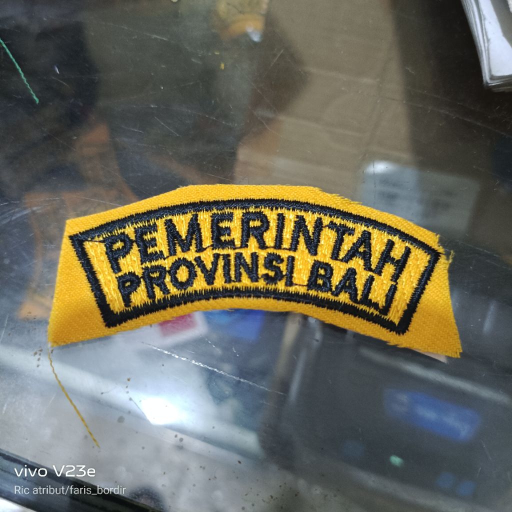 BET BORDIR LOGO ASN PEMERINTAH PROVINSI BALI BED LOKASI