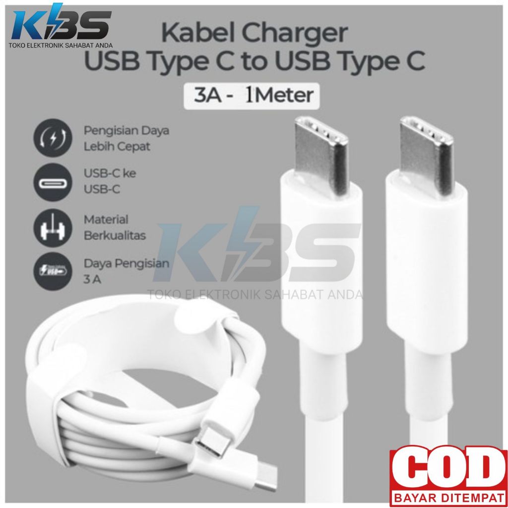 Kabel Data Charger USB Type C to TypeC Untuk HP OPPO Reno 14 Pro 12 F 11 10 5G 8 7 6 Reno14 Reno12 R