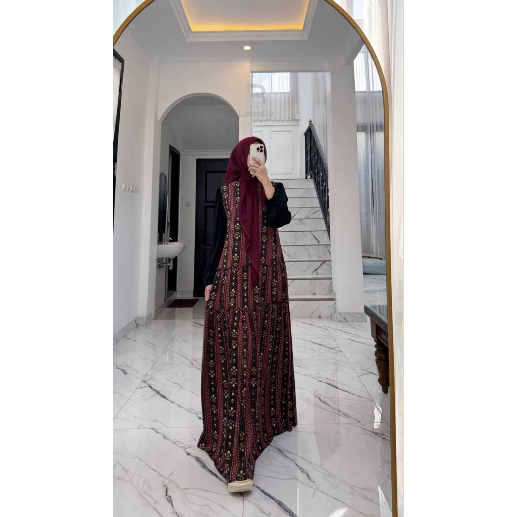 Anjanistore - Labella daily gamis rayon twill premium