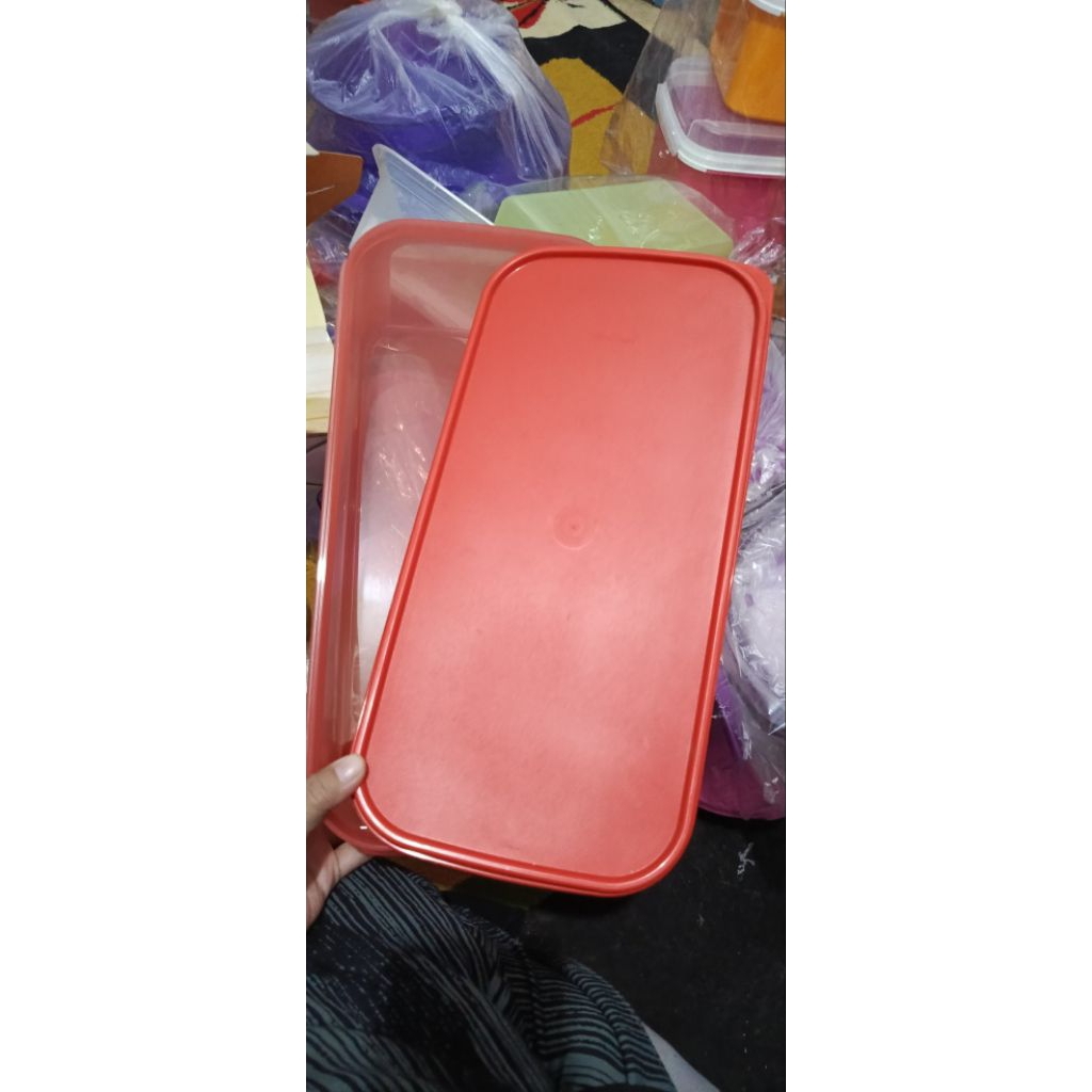 Modular crisper 6 liter Tupperware hijau