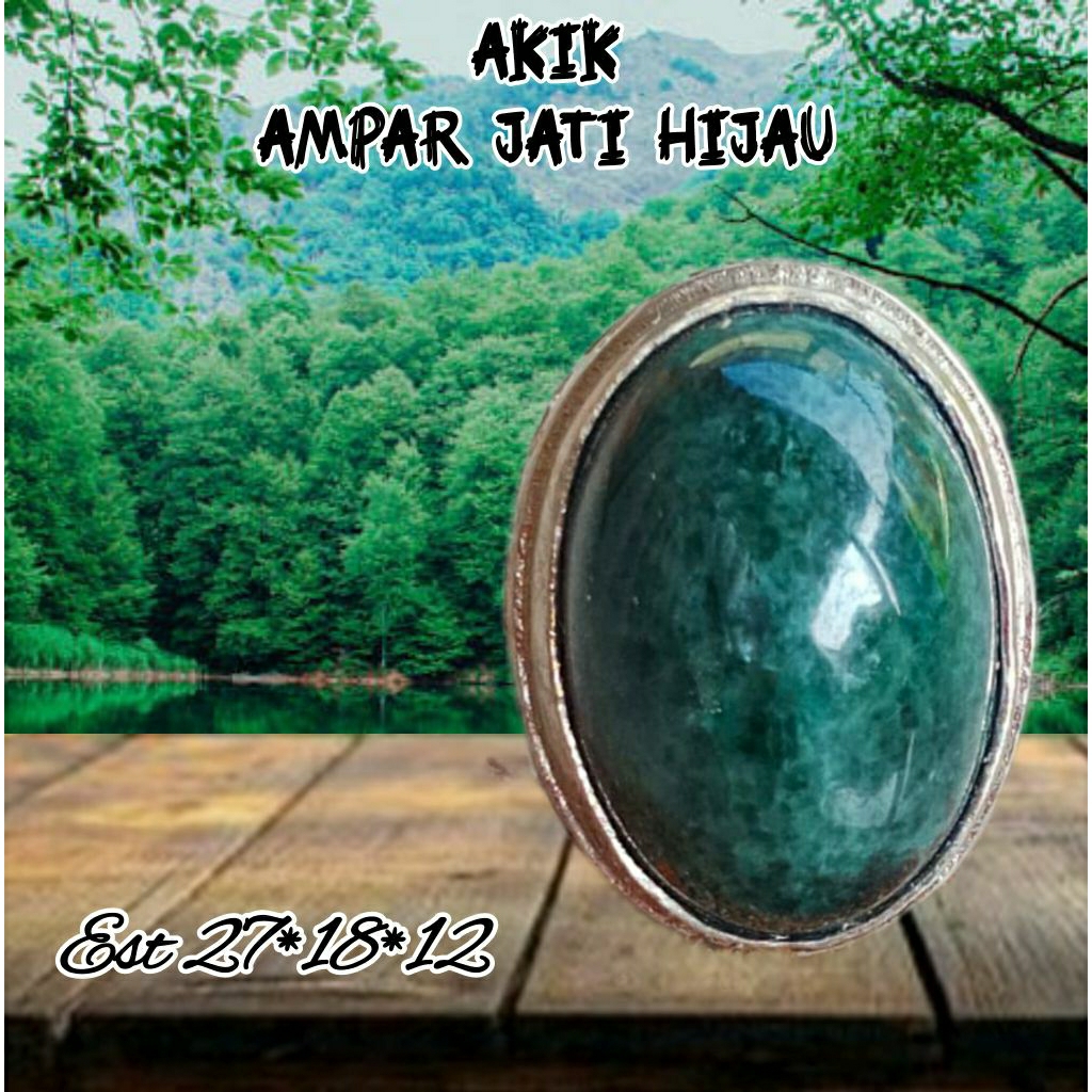 BATU AKIK AMPAR IJO GUNUNG JATI CIREBON