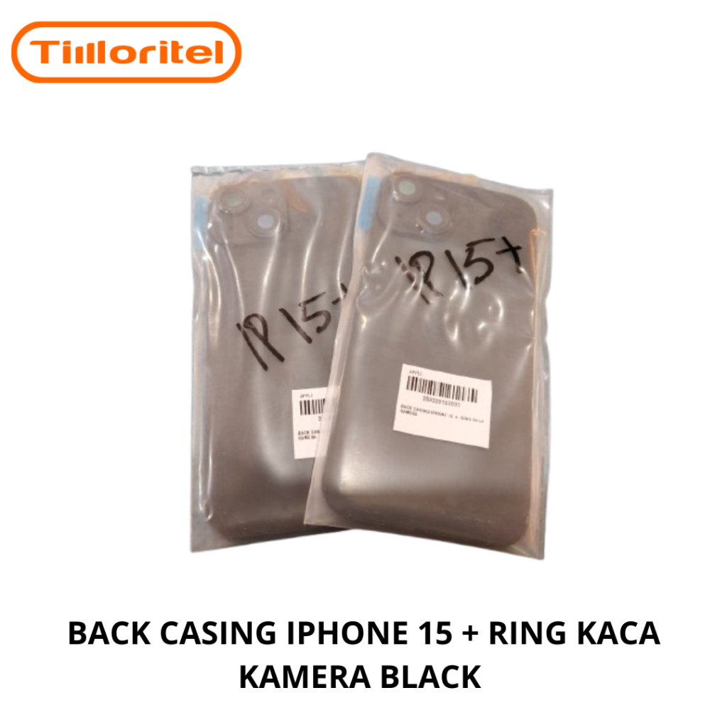 BACK CASING IPHONE 15 + RING KACA KAMERA