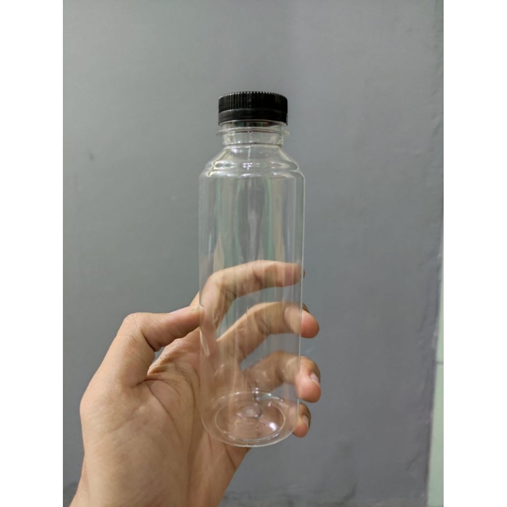 [isi 30] Botol Plastik Almond 250ml / Botol Almond 250ml Sn Botol jus kopi