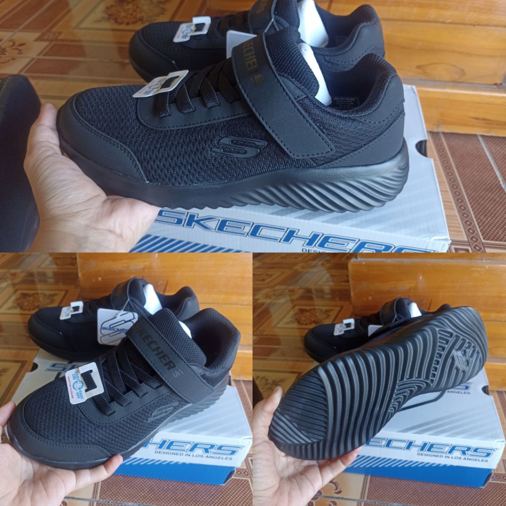 Sepatu Sekolah Anak Skechers Original