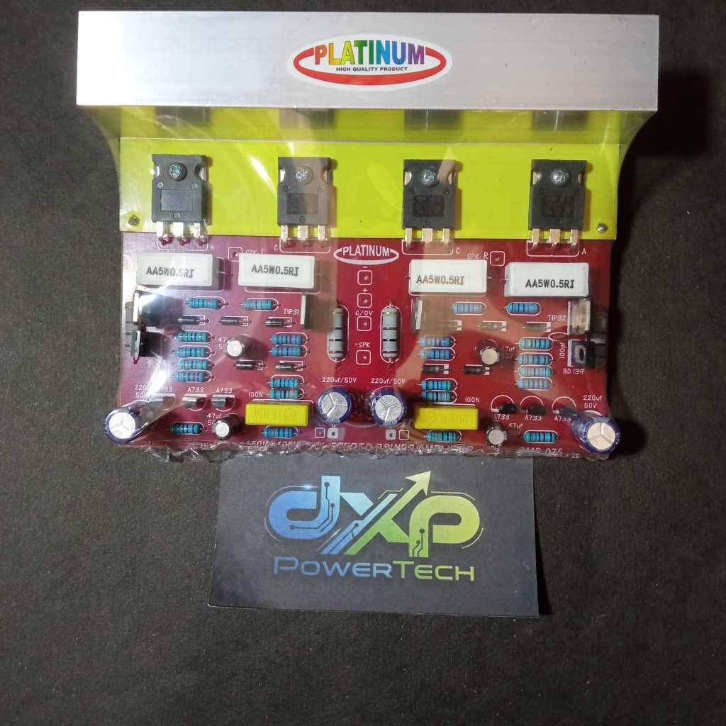 POWER AMPLIFIER OCL STEREO 150W by PLATINUM