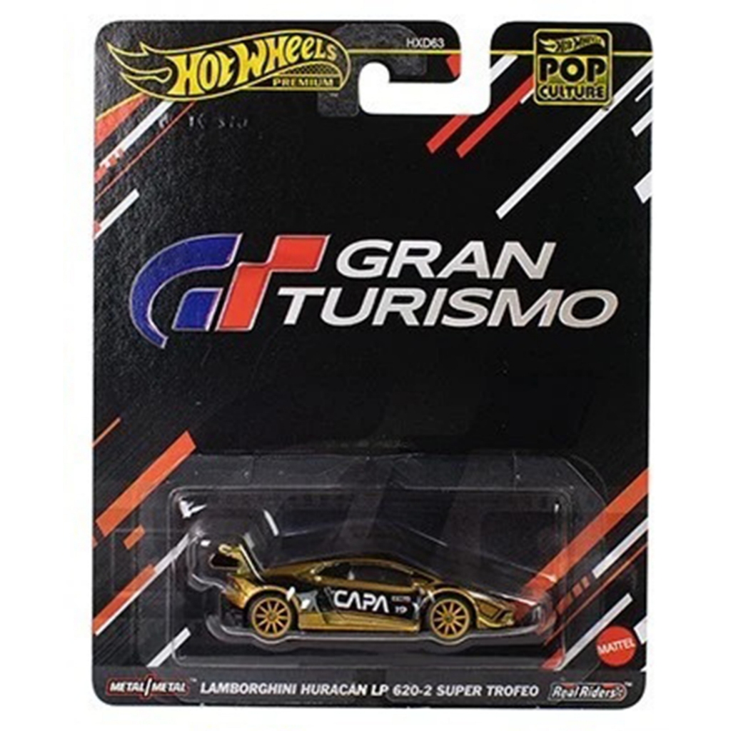 Hot Wheels Premium Pop Culture HXD L 2025 - LAMBORGHINI HURACAN LP 620 - 2 SUPER TROFEO GRAN TURISMO