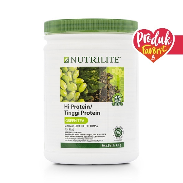 Nutrilite Hi-Protein Green Tea / Protein Green Tea Amway