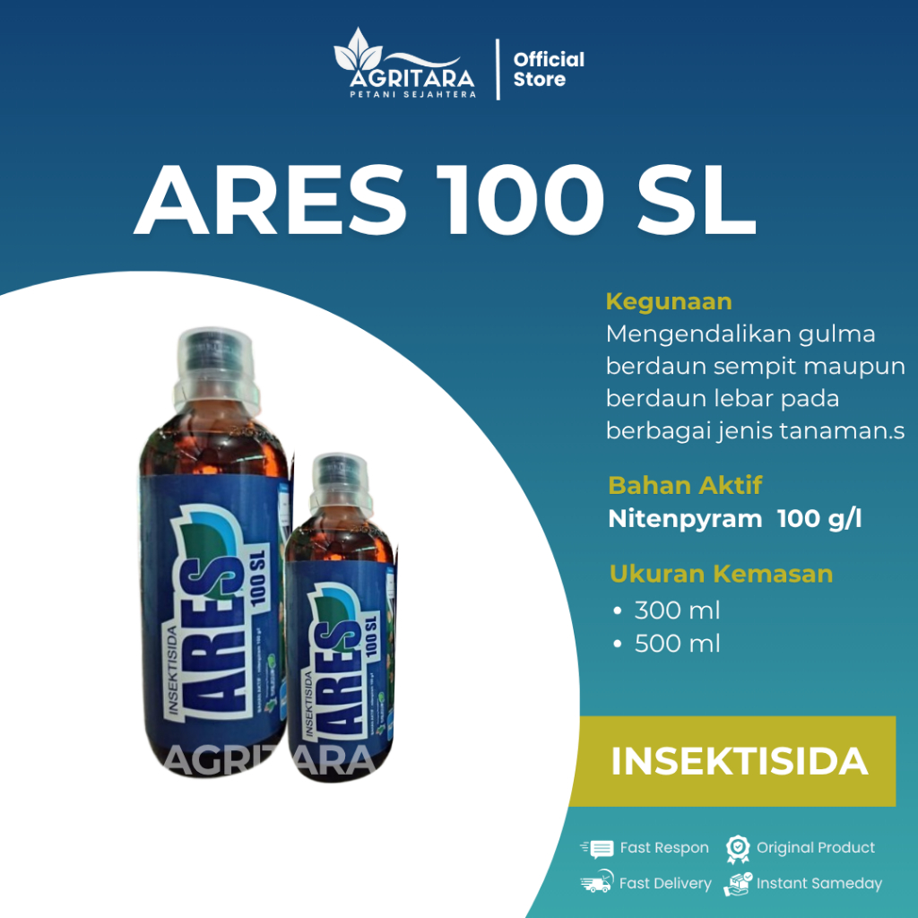 INSEKTISIDA ARES 100 SL 300 ml