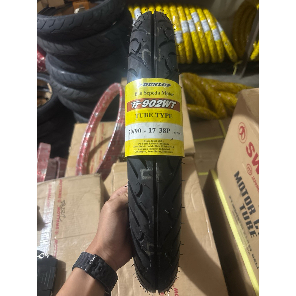 DUNLOP TT902WT 70/90 RING 17 TUBETYPE