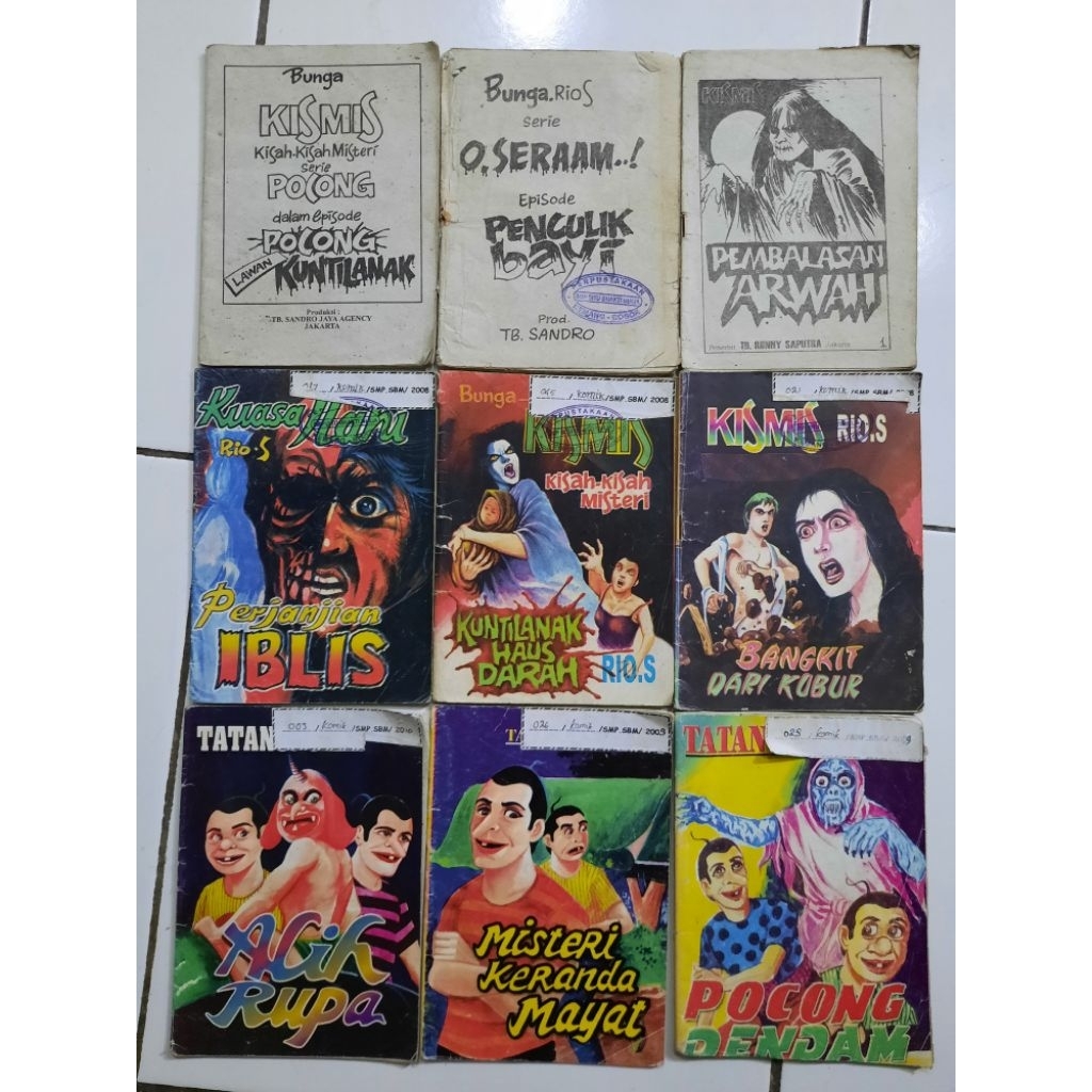 komik petruk, kismis, dan cerita nabi