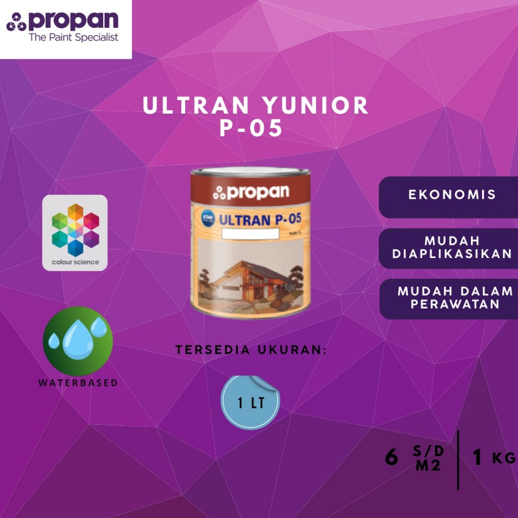 PROPAN ULTRAN P05 CAT PLITUR KAYU PELITUR POLITUR PERNIS KAYU VERNIS WARNA KAYU