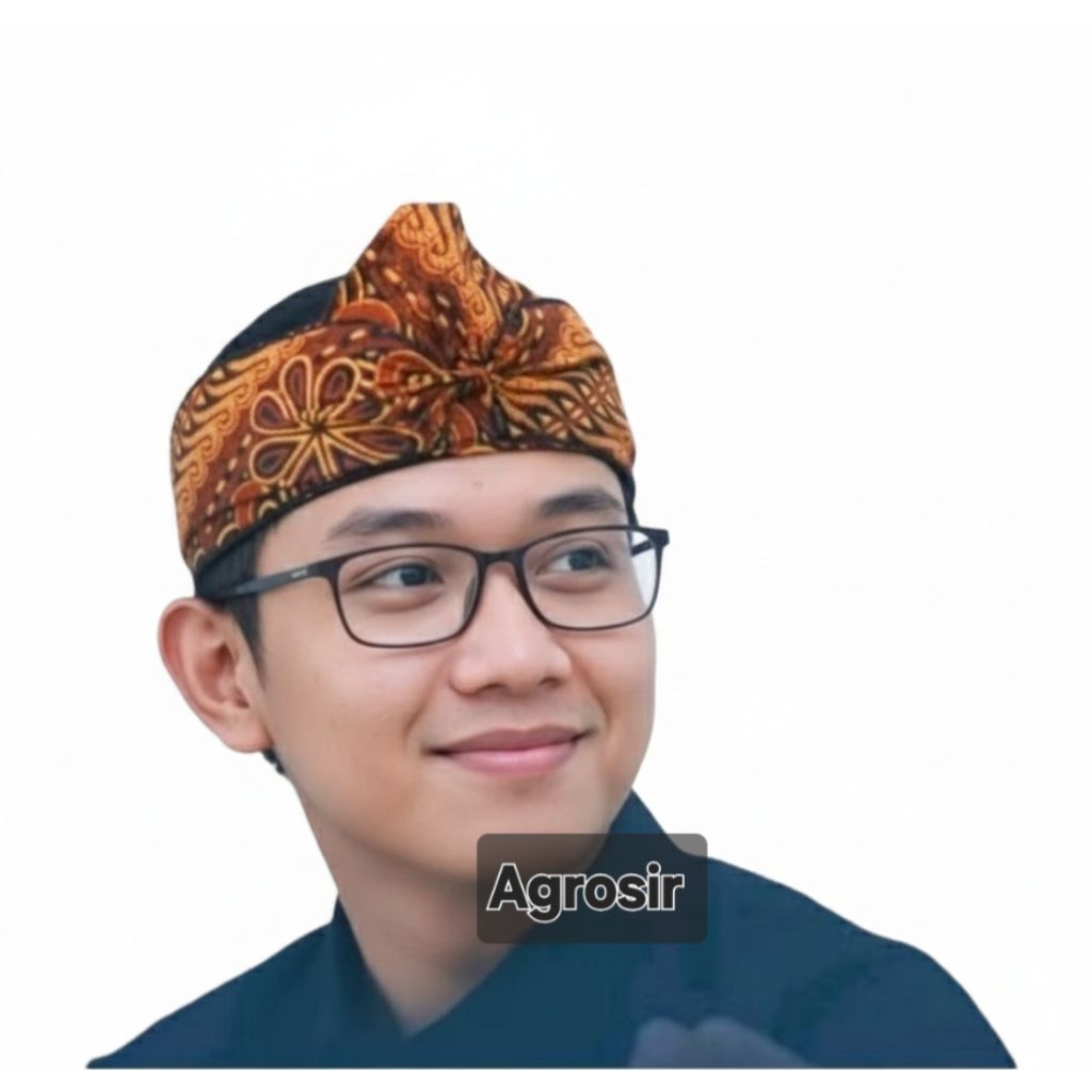 Ikat Kepala Batik Tradisional Sunda / Totopong / Iket Sunda Batik/Ikat Sunda Batik/