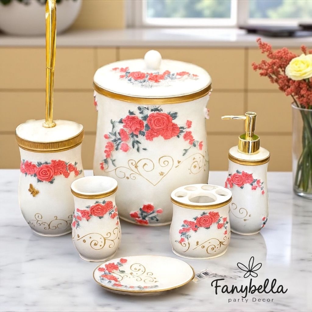 Perlengkapan Kamar Mandi Mewah Home decor Alat Mandi Import/FANYBELLA