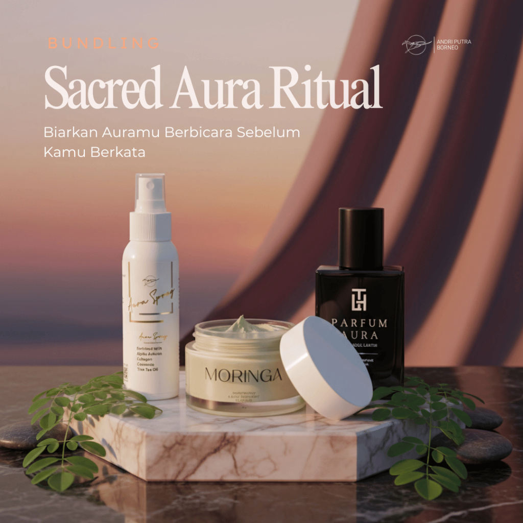 Bundling Parfum Aura + Masker Daun Kelor + Aura Spray