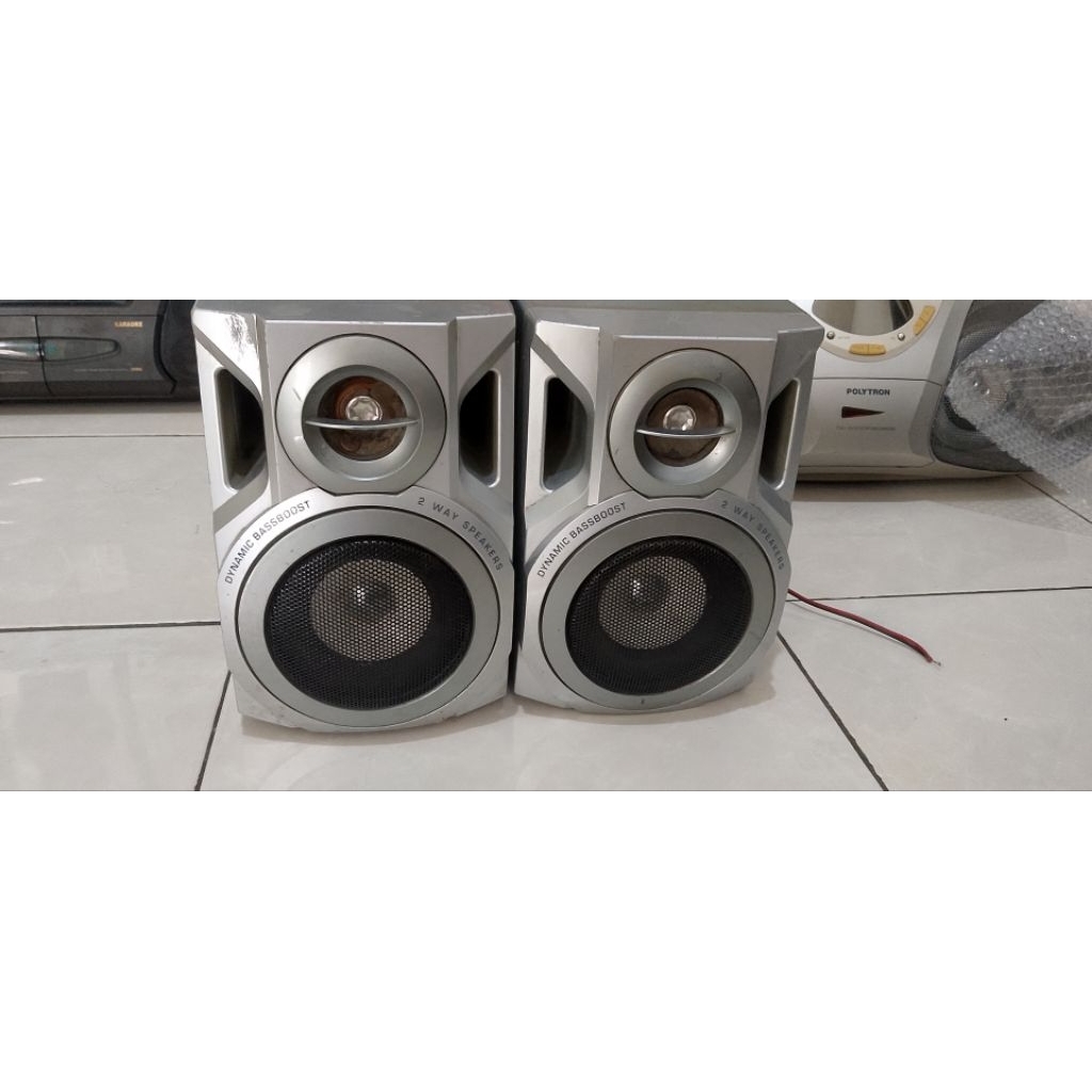 Box speaker bekas Compo Polytron Bass boost