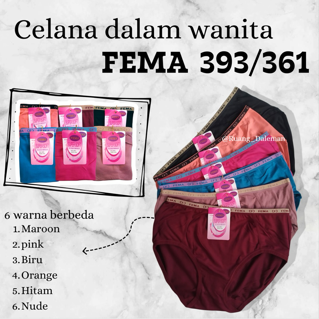 (GROSIR ) CD FEMA 393/361 ,CELANA DALAM WANITA ,CELANA DALAM CEWEK