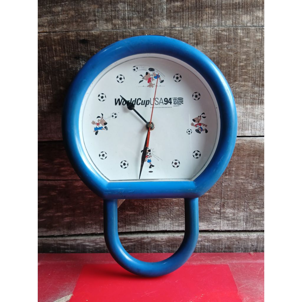 Jam dinding iklan jadul normal 125rb antik vintage display lawas kuno