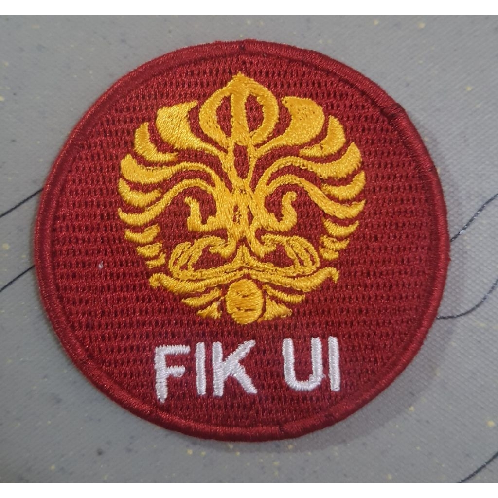 Bordir Logo FIK UI Full Bordir